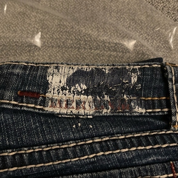 Mek Denim Blue Slim Fit Bootcut Jeans - Picture 12 of 12